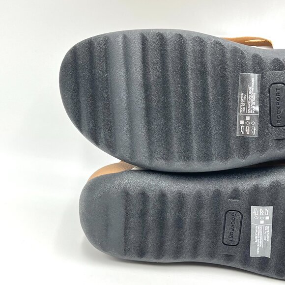 10W‎ 10 WIDE WIDTH Rockport Ridge Sling White Jeweled Sandals Shoes - Picture 10 of 13